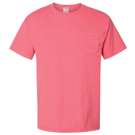 ComfortWash GDH150 Garment-Dyed Pocket T-Shirt - Coral Craze