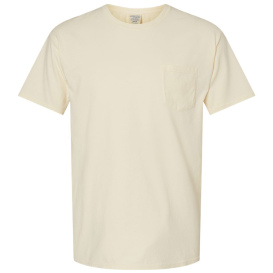 ComfortWash GDH150 Garment-Dyed Pocket T-Shirt - Parchment