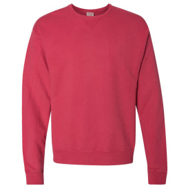 ComfortWash GDH400 Garment-Dyed Unisex Crewneck Sweatshirt - Crimson Fall