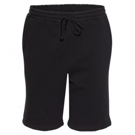 Independent Trading Co. IND20SRT Midweight Fleece Shorts - Black