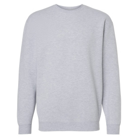 Independent Trading Co. IND3000 Heavyweight Crewneck Sweatshirt - Grey Heather