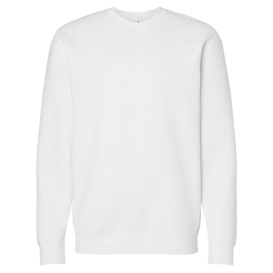 Independent Trading Co. IND3000 Heavyweight Crewneck Sweatshirt - White