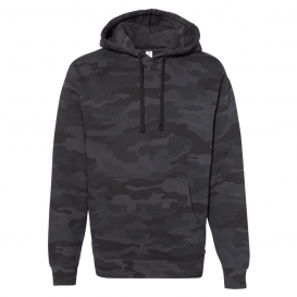 Independent Trading Co. IND4000 Hooded Sweatshirt - Black Camo