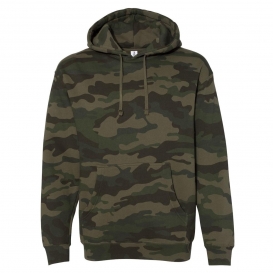 Independent Trading Co. IND4000 Hooded Sweatshirt - Forest Camo | Full ...