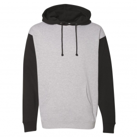 Independent Trading Co. IND4000 Hooded Sweatshirt Grey Heather