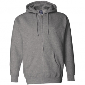 Independent Trading Co. IND4000Z Full-Zip Hooded Sweatshirt - Gunmetal Heather