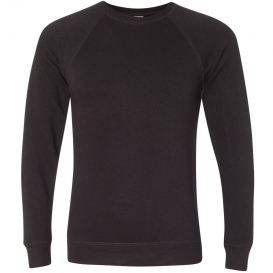 Independent Trading Co. PRM30SBC Unisex Special Blend Raglan Sweatshirt - Black