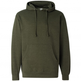 Independent Trading Co. SS4500 Midweight Hooded Sweatshirt - Army Heather