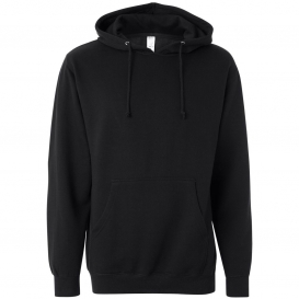 Independent Trading Co. SS4500 Midweight Hooded Sweatshirt - Black