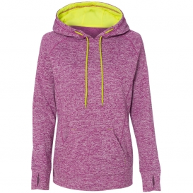 J. America 8616 Women\'s Cosmic Fleece Hooded Sweatshirt