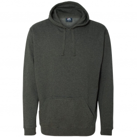 J. America 8815 Tailgate Hooded Sweatshirt - Charcoal Heather