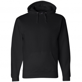 J. America 8824 Premium Hooded Sweatshirt - Black