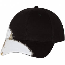 Kati LC4BW Camo Cap with Barbed Wire Embroidery - AP White/Black