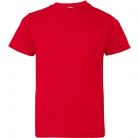 LAT 6101 Youth Fine Jersey T-Shirt - Red