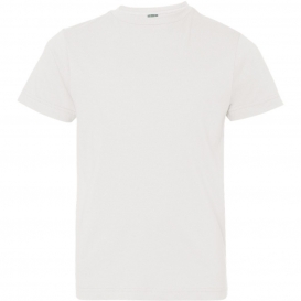 LAT 6101 Youth Fine Jersey T-Shirt - White