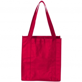 Liberty Bags 3000 Non-Woven Classic Shopping Bag - Red