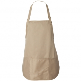 Liberty Bags 5507 Adjustable Neck Strap Apron - Tan