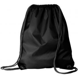 Liberty Bags 8882 Large Drawstring Pack with DUROcord - Black