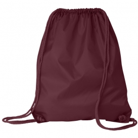 Liberty Bags 8882 Large Drawstring Pack with DUROcord - Maroon