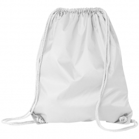 Liberty Bags 8882 Large Drawstring Pack with DUROcord - White
