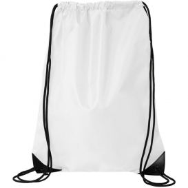 Liberty Bags 8886 Value Drawstring Backpack - White