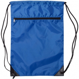 Liberty Bags 8888 Zippered Drawstring Backpack - Royal