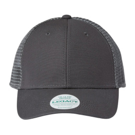 Legacy LPS Lo-Pro Snapback Trucker Cap - Dark Grey/Dark Grey