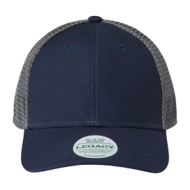 Legacy LPS Lo-Pro Snapback Trucker Cap - Navy/Dark Grey