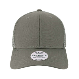 Legacy MPS Mid-Pro Snapback Trucker Cap - Dark Grey/Dark Grey