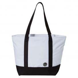 Maui and Sons MS7007 Large Boat Tote - Black/White