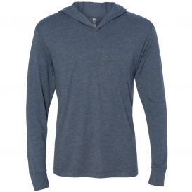 Next Level 6021 Unisex Triblend Hooded Tee - Indigo