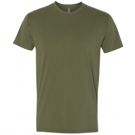 Next Level 6410 Sueded Short Sleeve Crew - Military Green