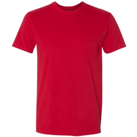 Next Level 6410 Sueded Short Sleeve Crew - Red