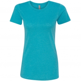 Next Level 6610 Women\'s CVC Short Sleeve Crew - Bondi Blue