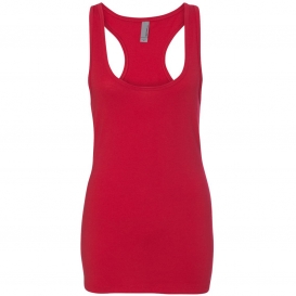 Next Level 6633 Women’s Spandex Jersey Racerback Tank - Red