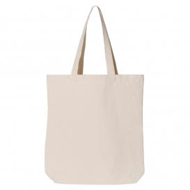 OAD OAD106 Gusseted Tote - Natural