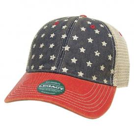Legacy OFA Old Favorite Trucker Cap - Merica/Khaki