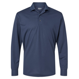 Paragon 110 Prescott Long Sleeve Polo - Navy 