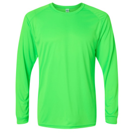 Paragon 210 Long Islander Performance Long Sleeve T-Shirt - Neon Lime