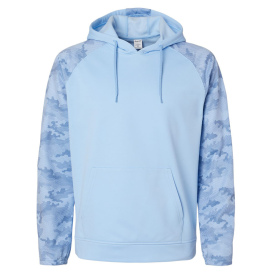 Paragon 306 Tahoe Camo Fleece Hooded Sweatshirt - Blue Mist 