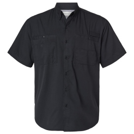 Paragon 700 Hatteras Performance Short Sleeve Fishing Shirt - Black