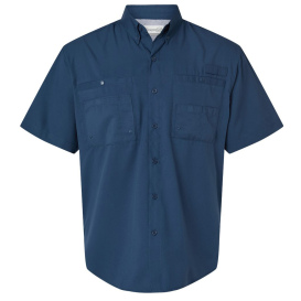Paragon 700 Hatteras Performance Short Sleeve Fishing Shirt - Navy