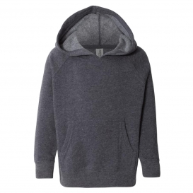 Independent Trading Co. PRM10TSB Toddler Special Blend Raglan Hooded Sweatshirt - Midnight Navy