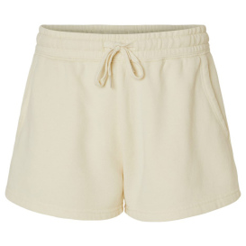 Independent Trading Co. PRM20SRT Women\'s Lightweight California Wave Wash Sweatshorts - Bone