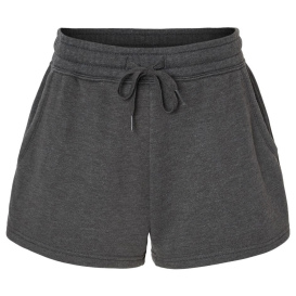 Independent Trading Co. PRM20SRT Women\'s Lightweight California Wave Wash Sweatshorts - Shadow