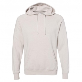 Independent Trading Co. PRM33SBP Unisex Special Blend Raglan Hooded Sweatshirt - Stone Heather