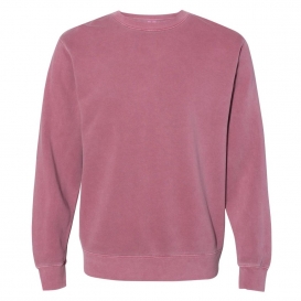 Independent Trading Co. PRM3500 Heavyweight Pigment-Dyed Sweatshirt - Pigment Maroon