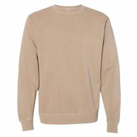 Independent Trading Co. PRM3500 Heavyweight Pigment-Dyed Sweatshirt - Pigment Sandstone