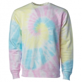 Unisex Midweight Tie Dye Crew