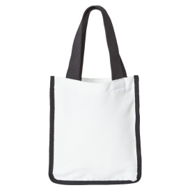 Liberty Bags PSB810 Sublimation Small Tote - White/Black